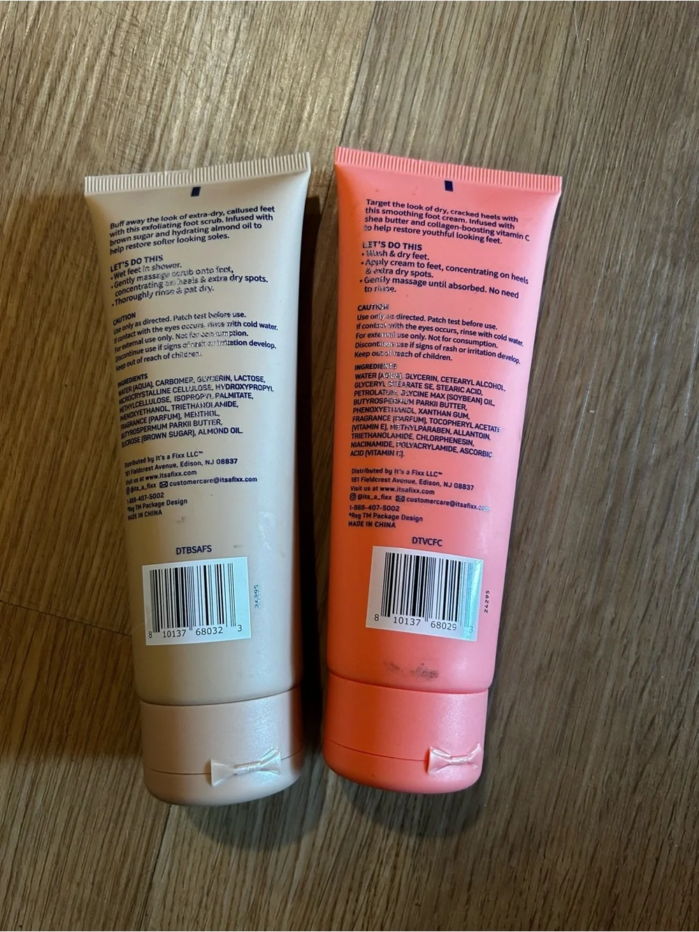 Spa Scentials 2 pc foot care set smooth and repair.